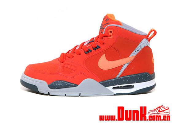 Nike Flight 13 Mid Orange Grey 2