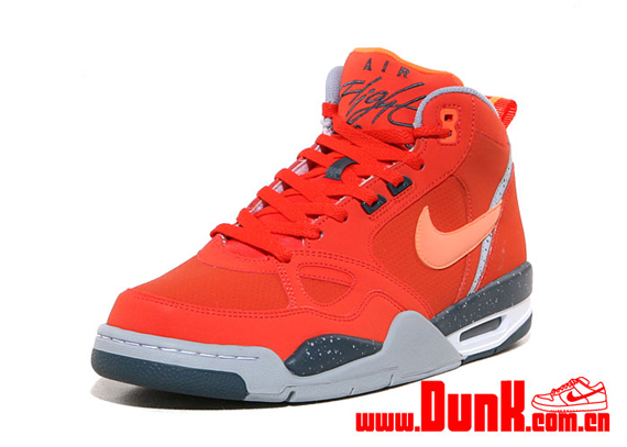 Nike Flight 13 Mid Orange Grey 6