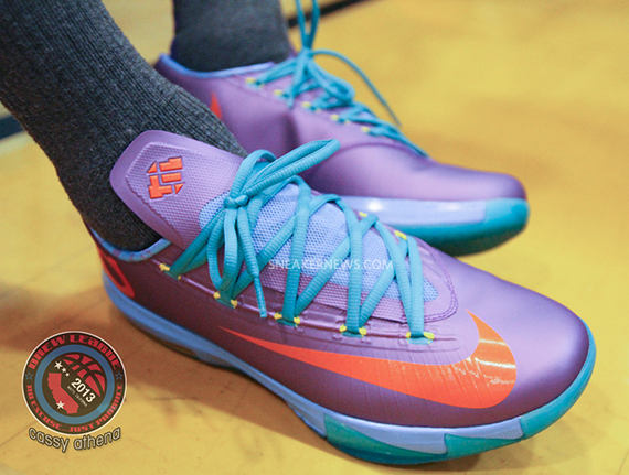 Nike Kd 6 Purple Red Blue 1