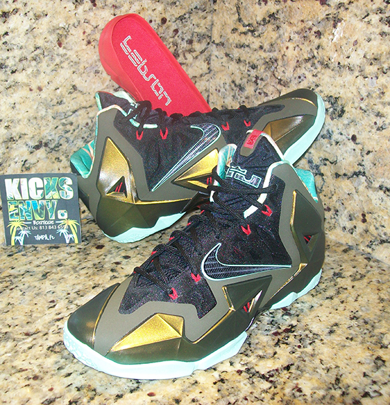 Nike Lebron 11 Parachute Gold 1