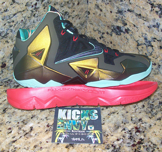 Nike Lebron 11 Parachute Gold 9