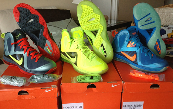 Nike Lebron 9 Elite Sample Lot Ebay 2