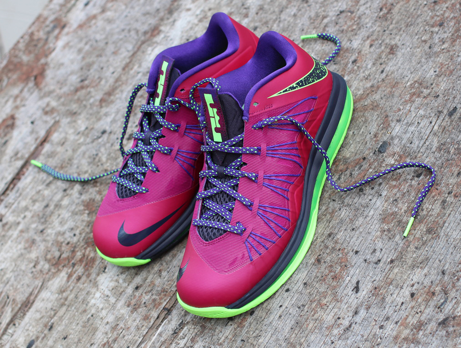 Nike Lebron X Low Raspberry Red New Release Date