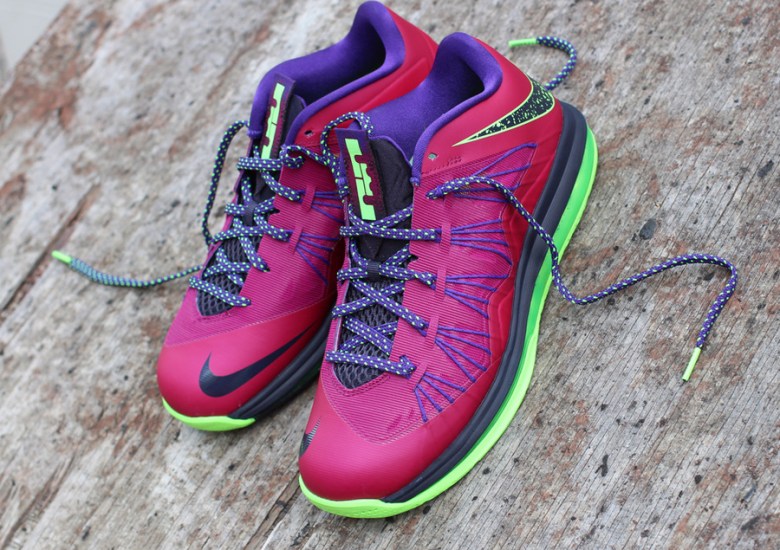 Nike LeBron X Low “Raspberry Red” – New Release Date