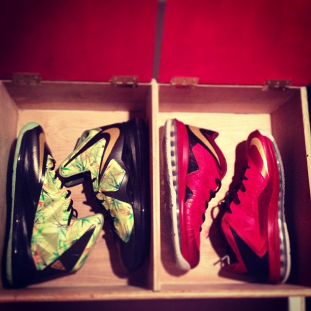 Nike Lebron X Reverse Championship Customs 01