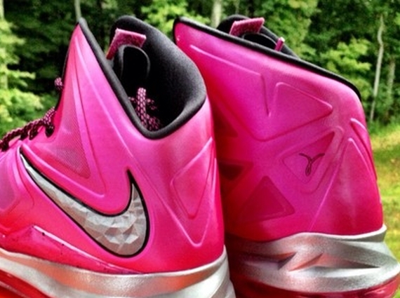 Nike LeBron X "Think Pink" Sample on eBay