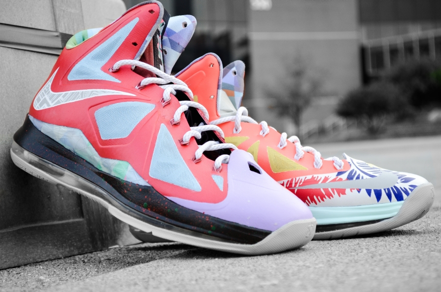 Nike Lebron X What The Lebron Dmc Customs 01