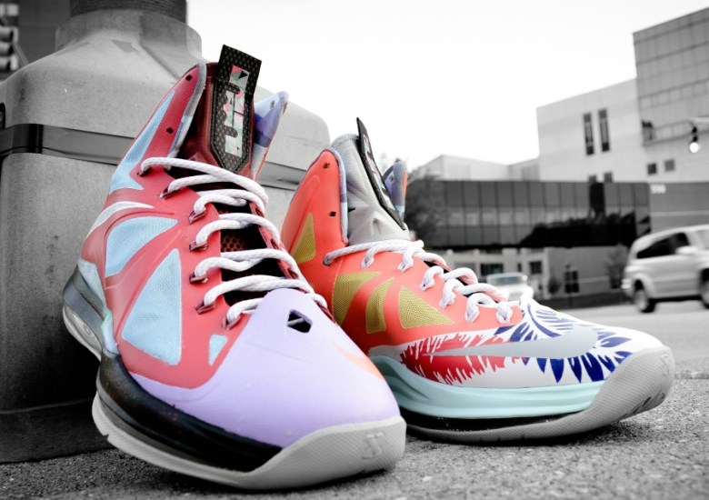 Nike LeBron X “What the LeBron” by DMC Customs