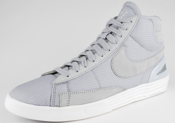 Nike Lunar Blazer Grey Pure Platinum Sample 1