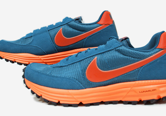 Nike Lunar LDV Trail Low - Marina Blue - Dark Copper - Total Orange