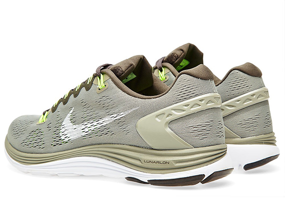 Nike Lunarglide 5 Mine Grey Green 2