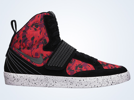 Nike Nsw Skystepper Black Red Camo 1