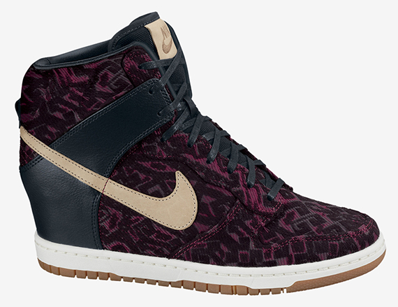 Nike Wmns Dunk Sky Hi Purple Dynasty