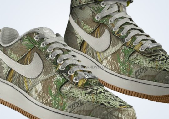 NIKEiD Air Force 1 – Realtree Camo Options