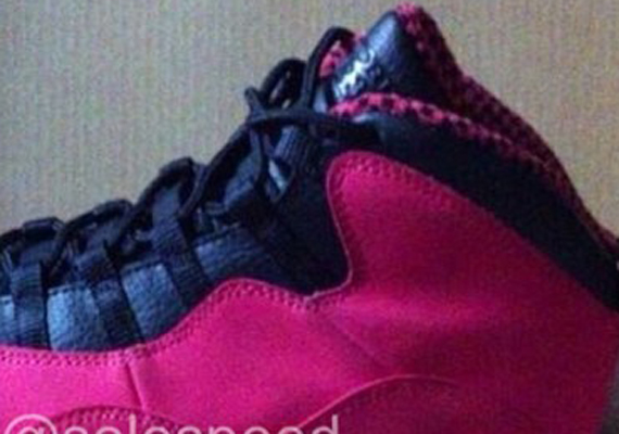 Air Jordan X GS - Pink - Black