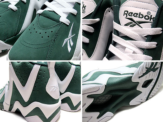 Reebok Kamikaze Ii Green White 3