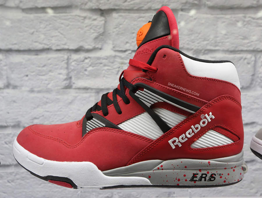 Reebok Pump Omni Zone Red Black Grey 2014 1