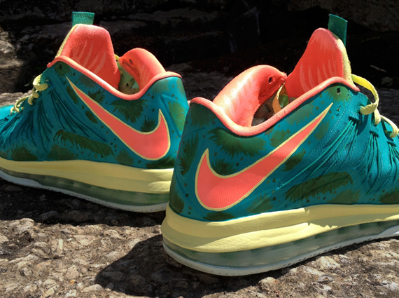 Nike LeBron X Low "Reverse Palmer" by DeJesus Customs