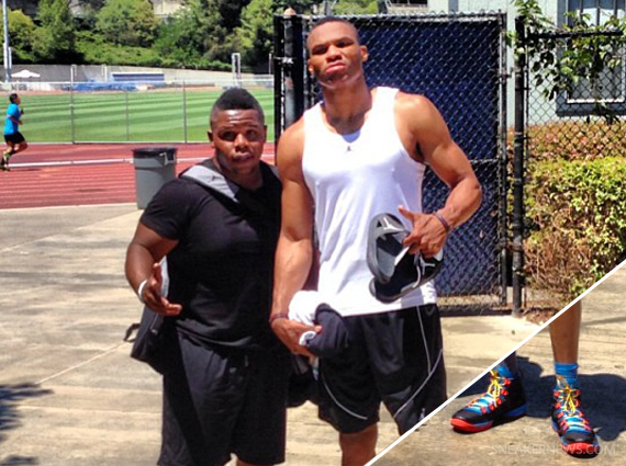 Russel Westbrook In Air Jordan Xx8 Se