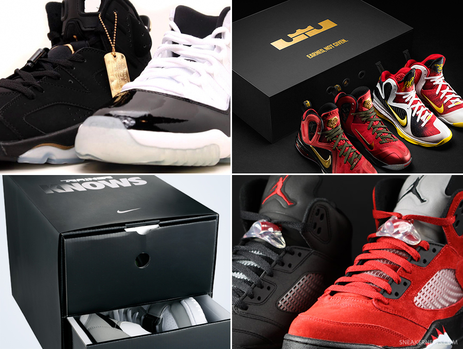 Sneaker Packs Lebron Jordan