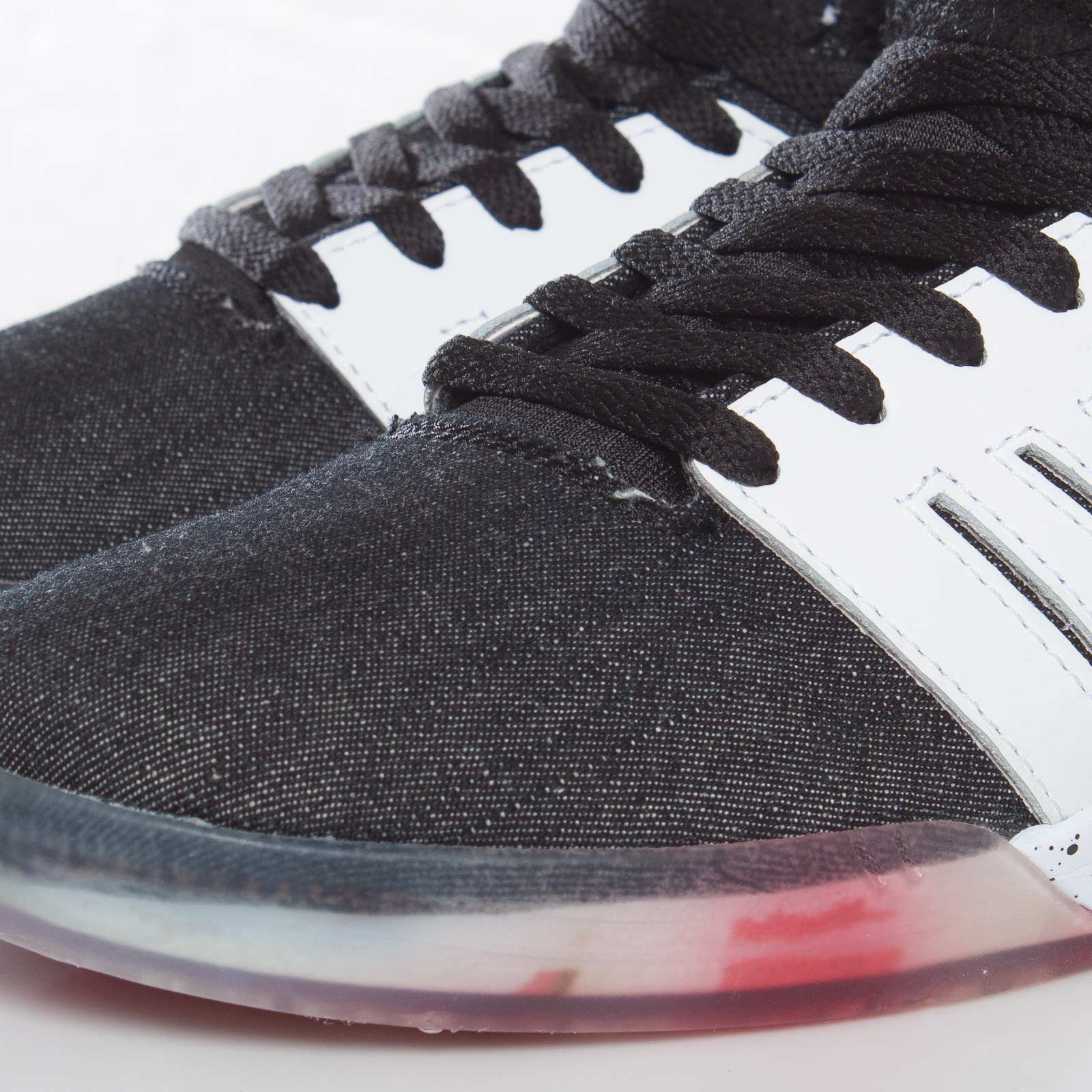 Supra Skytop 3 Black Denim Red 8