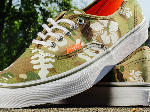 Vans Authentic Camo Aloha 3