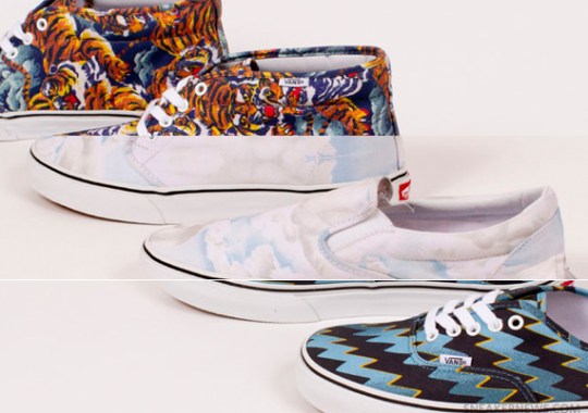 Kenzo x Vans Fall 2013 Footwear