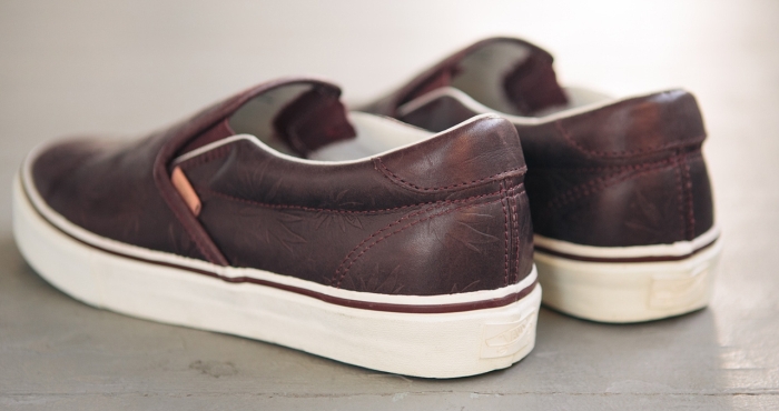 Vans Vault Classic Slip On 59 Lex Leather Palm Leaf Pack 06