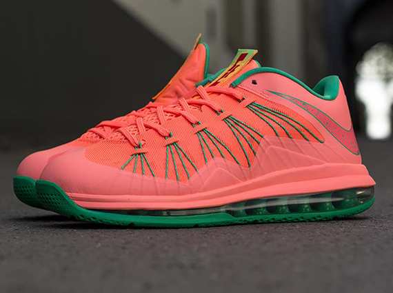 Watermelon Bright Mango Lebron 10 Low 2