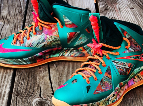 Nike LeBron X "305" Customs by Gourmet Kickz