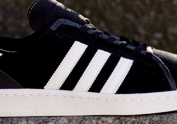 adidas Originals Campus AS – Black – White – Gold