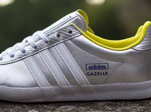 adidas Originals Gazelle OG – Silver – White