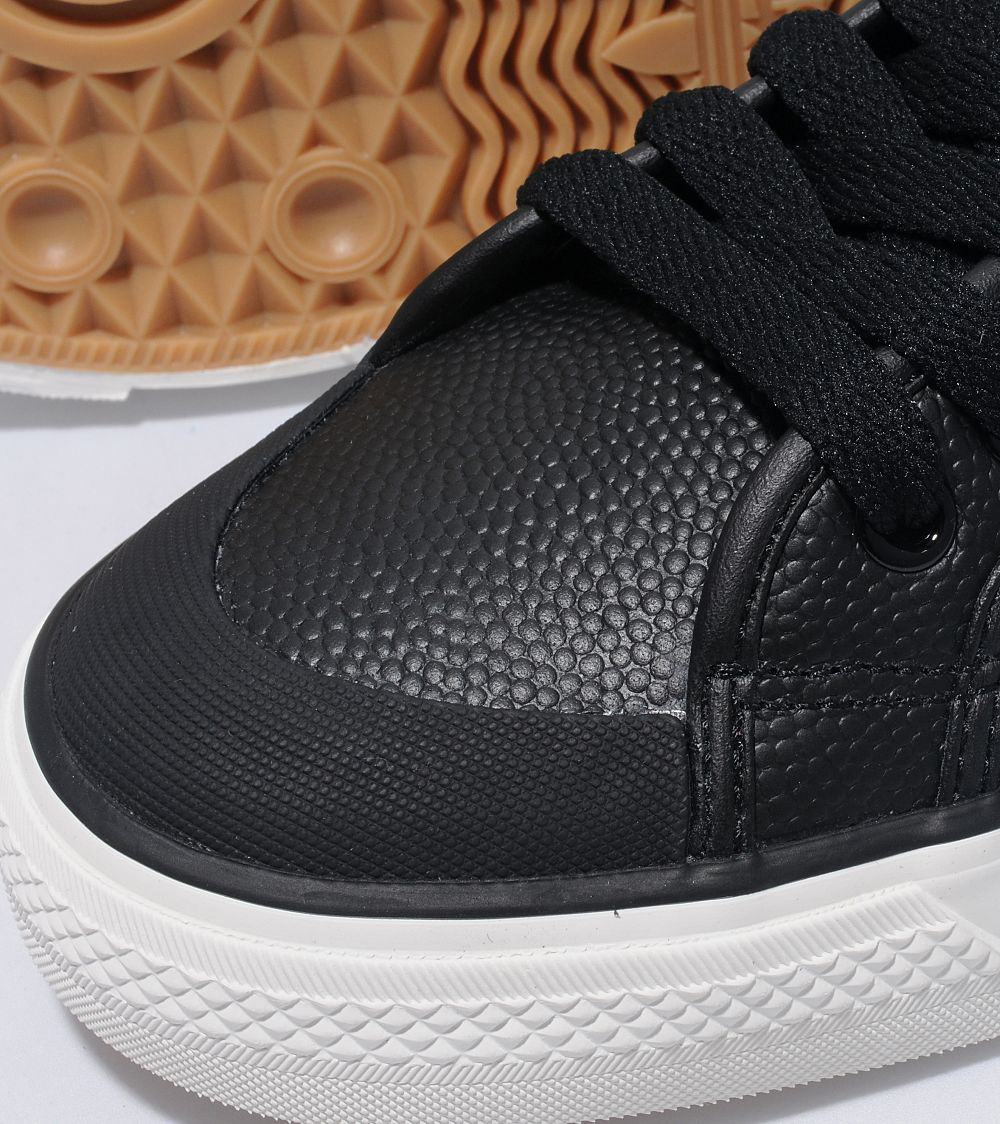 Adidas Nizza Hi Black Basketball Leather 4