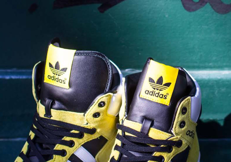 Adidas Pro Conference Hi Black Yellow White 21