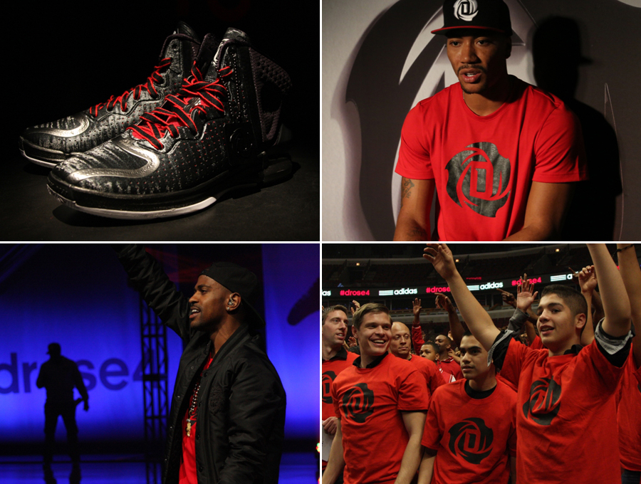 adidas Basketball, Derrick Rose, and Big Sean Launch the adidas D Rose 4 in Chicago