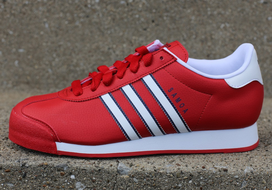 Adidas Samoa Red White Blue 1