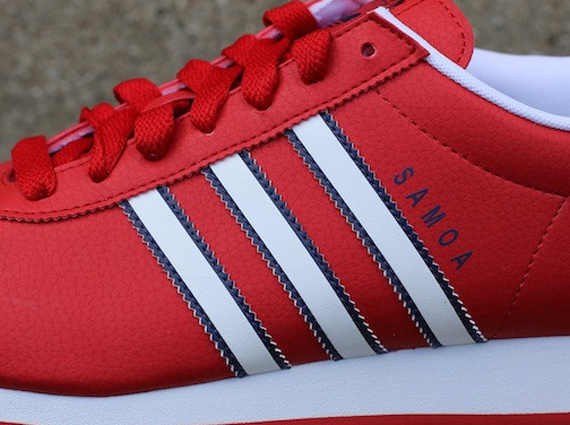 adidas Samoa - Red - White - Blue