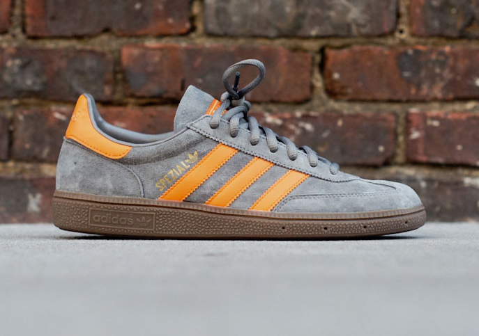 Adidas Spezial Suede Grey Orange Gum 1