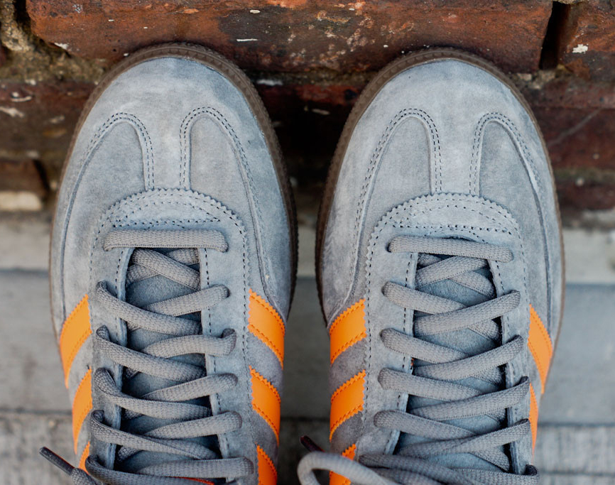 Adidas Spezial Suede Grey Orange Gum 4