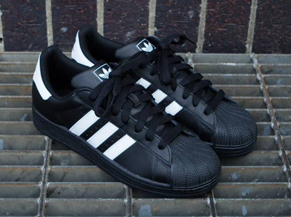 Adidas Superstar 2 Black White 6