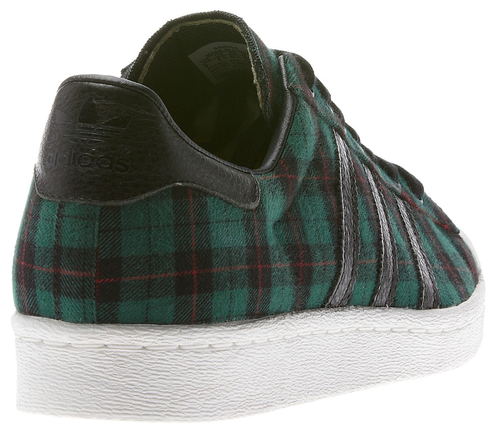 Adidas Superstar 80s Tartan Plaid Pack 11