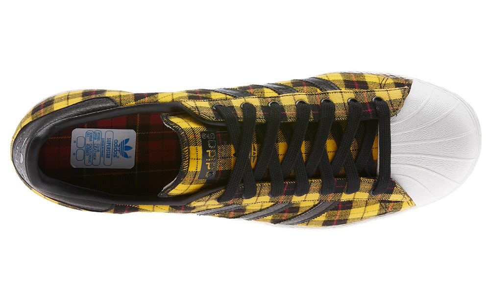 Adidas Superstar 80s Tartan Plaid Pack 3