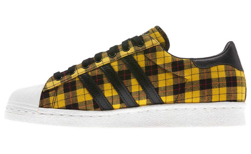 Adidas Superstar 80s Tartan Plaid Pack 4