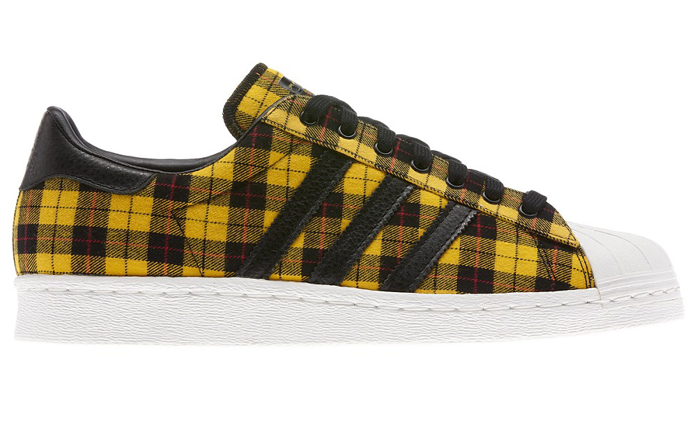 Adidas Superstar 80s Tartan Plaid Pack 7