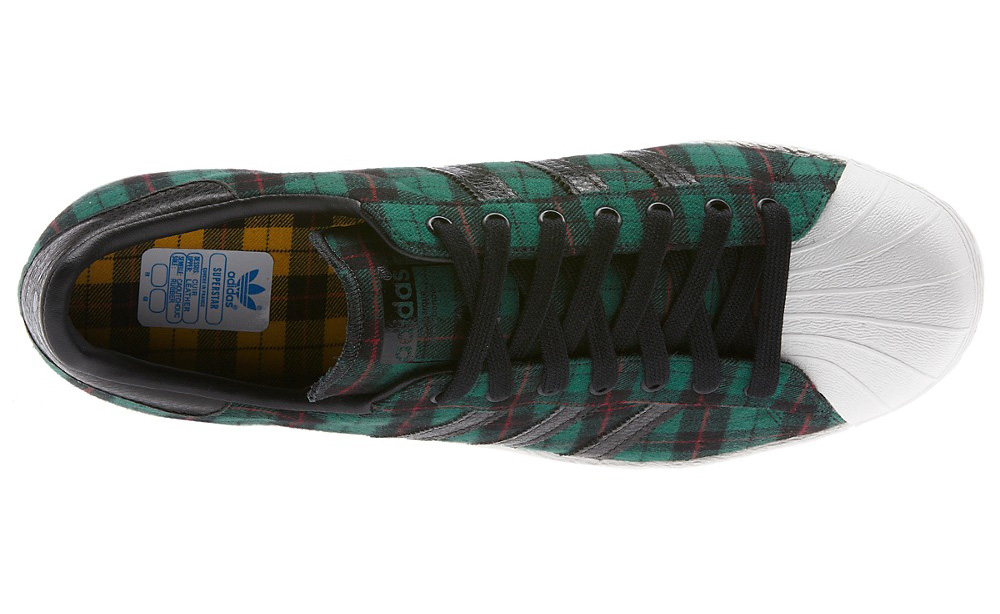 Adidas Superstar 80s Tartan Plaid Pack 9