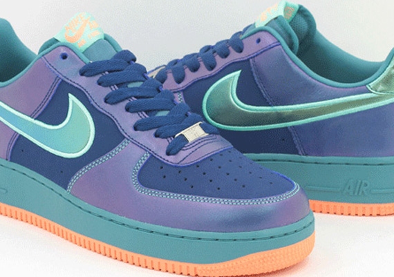 Nike Air Force 1 Low – Brave Blue – Mineral Teal – Green Glow