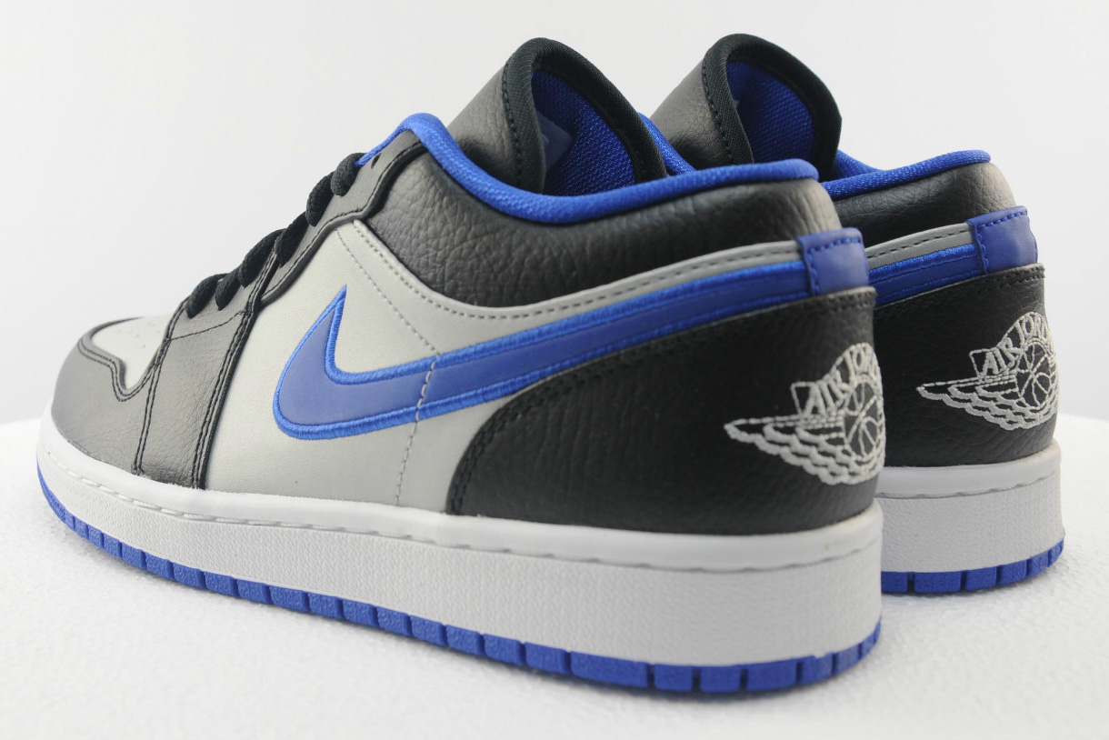 Air Jordan 1 Low Black White Game Royal 6