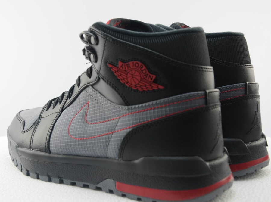 Air Jordan 1 Trek Black Cool Grey Red 3