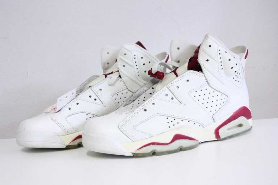 Air Jordan 6 Maroon Og Pair On Ebay 14