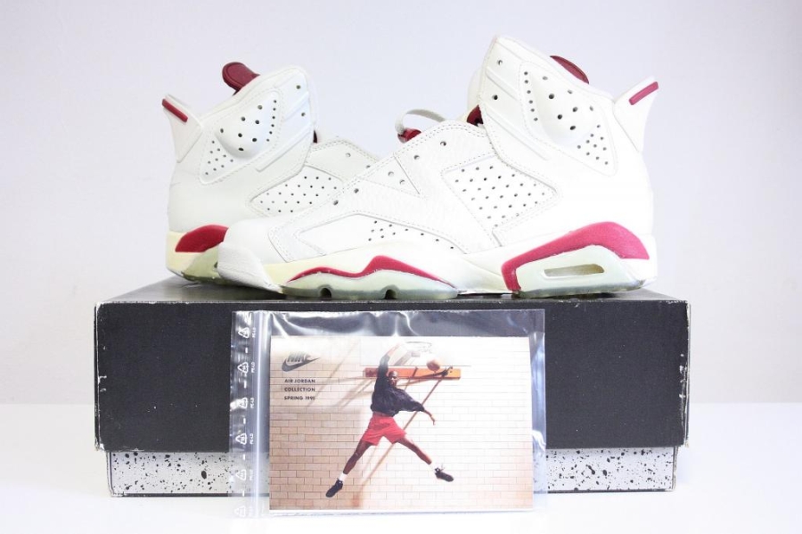 Air Jordan 6 Maroon Og Pair On Ebay 16